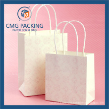 White Matt Lamination Kraft Peper Packing Bag